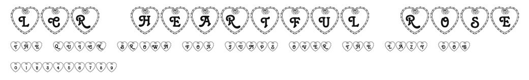 LCR Heartful Rose Preview