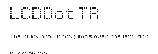 LCDDot TR Preview
