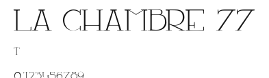 LA CHAMBRE 77 Preview