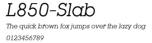 L850-Slab Preview