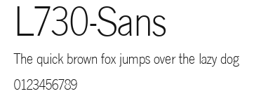 L730-Sans Preview