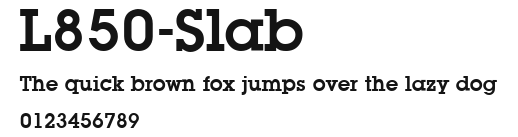 L850-Slab Preview