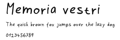 Memoria vestri Preview