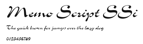 Memo Script SSi Preview