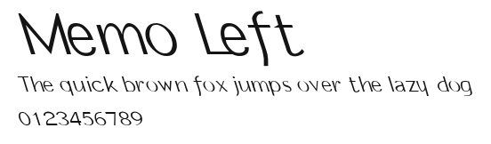 Memo Left Preview