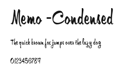 Memo-Condensed Preview