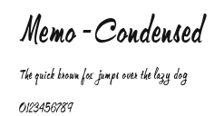 Memo-Condensed Preview