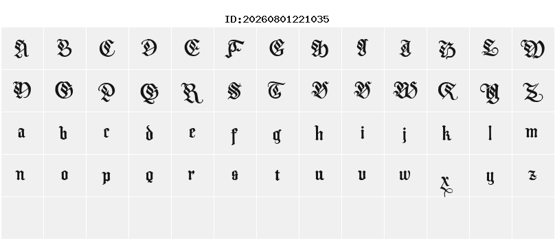 Character Map