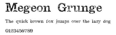 Megeon Grunge Preview