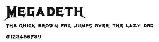 Megadeth Preview