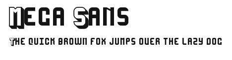 Mega Sans Preview