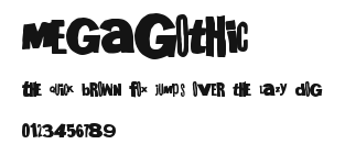 MegaGothic Preview