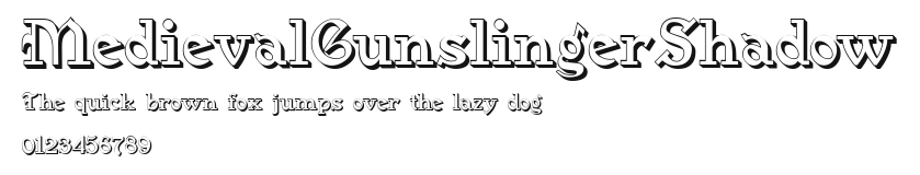 MedievalGunslingerShadow Preview