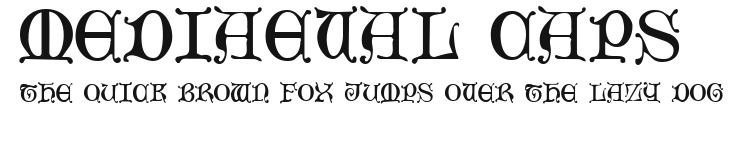 Mediaeval Caps Preview