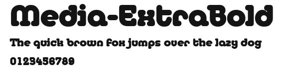 Media-ExtraBold Preview