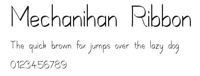 Mechanihan Ribbon Preview