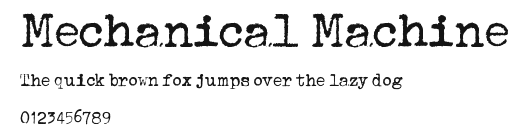 Mechanical Machine Preview