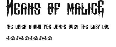 Means of malicE Preview
