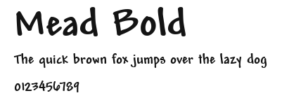 Mead Bold Preview