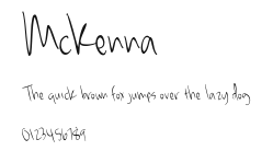 McKenna Preview