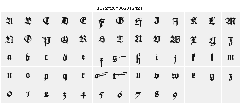 Character Map