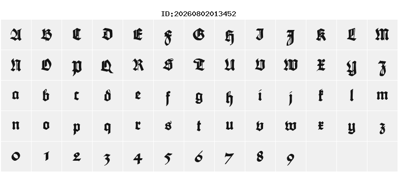 Character Map