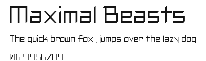 Maximal Beasts Preview