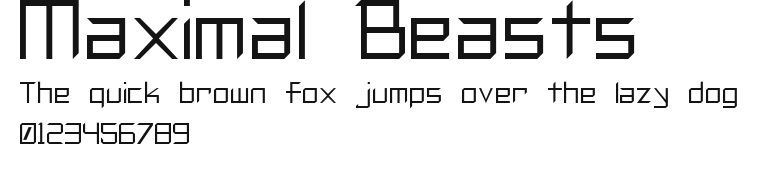 Maximal Beasts Preview