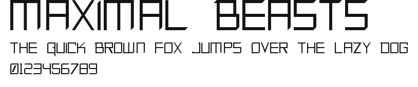 Maximal Beasts Preview