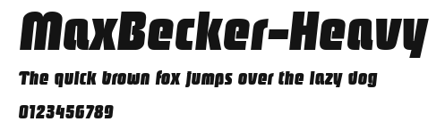 MaxBecker-Heavy Preview