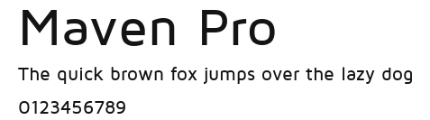Maven Pro Preview