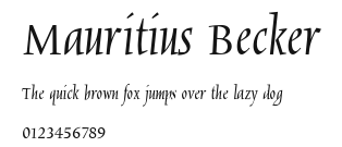 Mauritius Becker Preview
