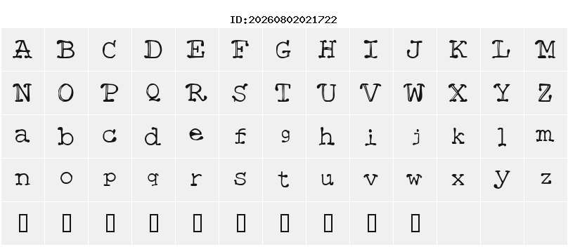 Character Map