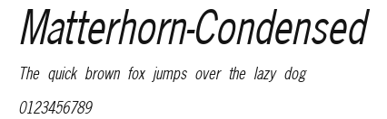 Matterhorn-Condensed Preview