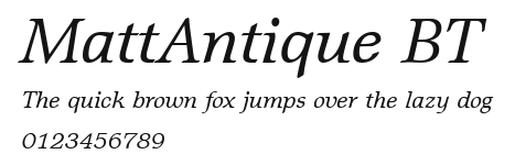 MattAntique BT Preview