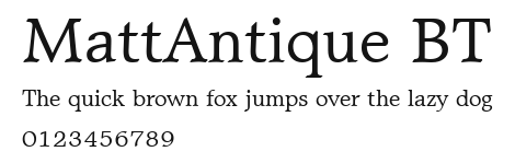 MattAntique BT Preview