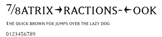 MatrixFractions-Book Preview