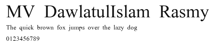 MV DawlatulIslam Rasmy Preview