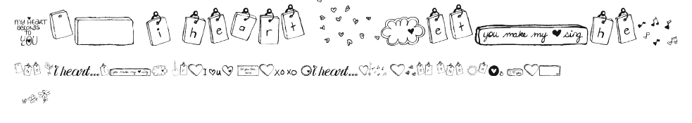 MTF i heart Sketches Preview