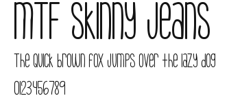 MTF Skinny Jeans Preview