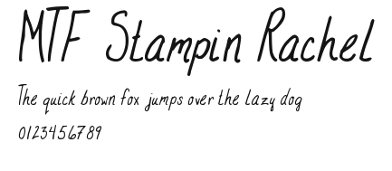 MTF Stampin Rachel Preview