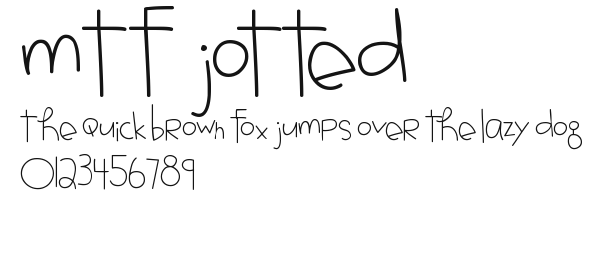 MTF Jotted Preview