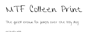 MTF Colleen Print Preview