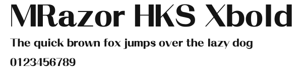 MRazor HKS Xbold Preview