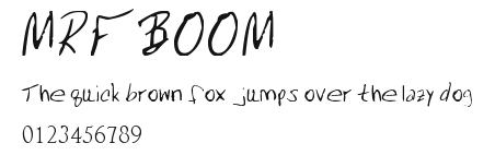 MRFBOOM Preview