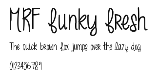 MRF funky fresh Preview