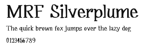 MRF Silverplume Preview