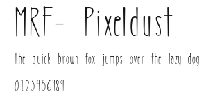 MRF- Pixeldust Preview