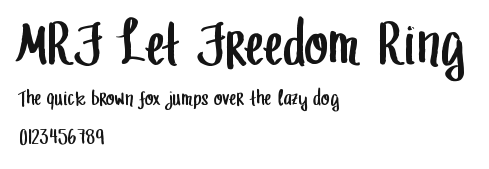 MRF Let Freedom Ring Preview