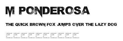 M Ponderosa Preview